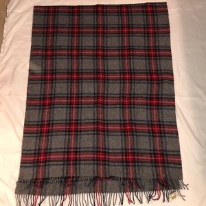 LL Bean 100% wool scarf